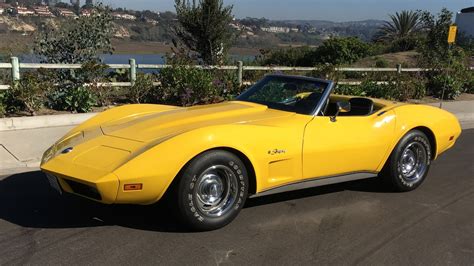 1974 Chevrolet Corvette Convertible at Los Angeles 2018 as F110.1 - Mecum Auctions