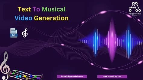 Text To Musical Video Generation Pragnakalp Techlabs YouTube