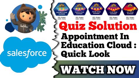 Appointments In Education Cloud Quick Look Salesforce Trailhead