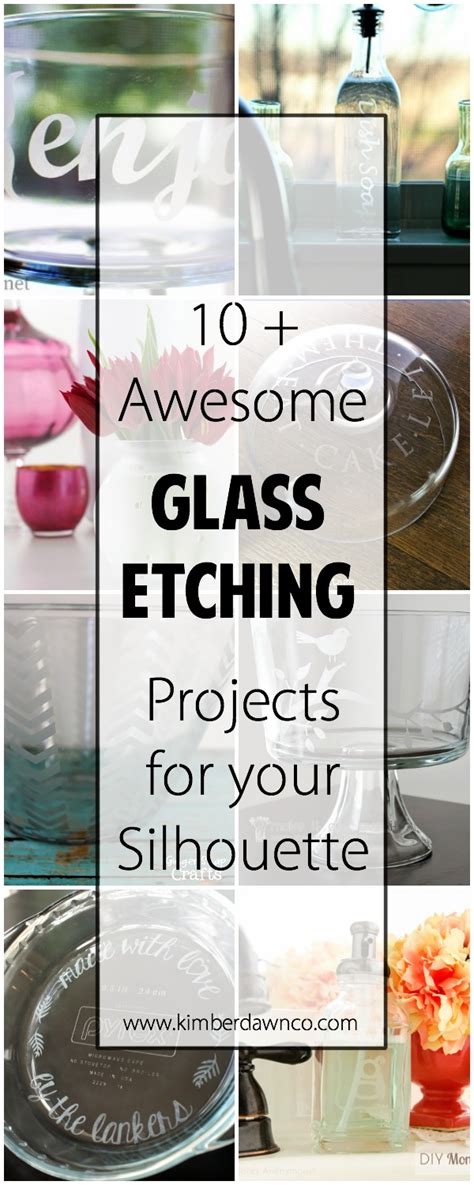 10+ Awesome Glass Etching Projects