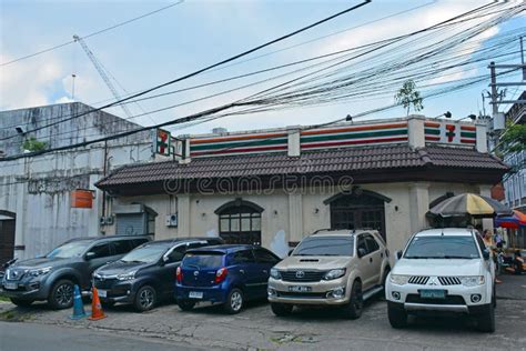 Eleven Convenience Store Facade At Intramuros Walled City In Manila