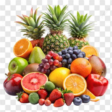 Assorted And Mixed Fruits Assorted And Mixed Fruits Png Transparent