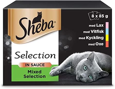 Sheba Katzenfutter Selection in Sauce für ausgewachsene Katzen