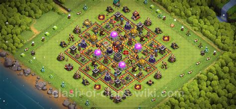 Trophy Defense Base Th10 With Link Legend League Hybrid Clash Of Clans 2023 Town Hall