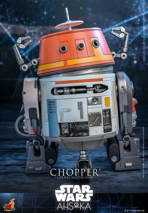 Hot Toys Reveals It S Chopper Droid Figure From Star Wars Ahsoka