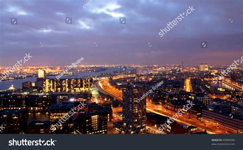 City Rotterdam By Night Stock Photo 45896599 | Shutterstock