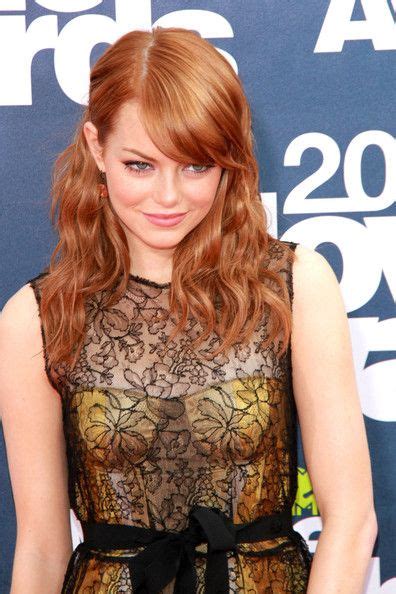 Emma Stone With A Great Color Emma Stone Hair Red Hair Light Red Hair