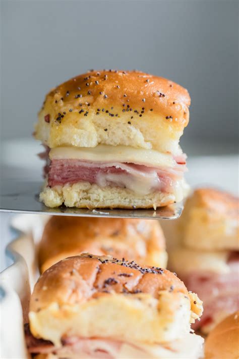 Funeral Sandwiches (Ham and Cheese Sliders)