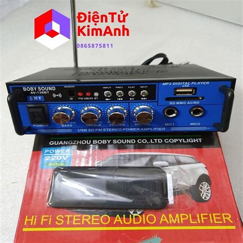 Mua Ampli Mini Karaoke AV 136BT