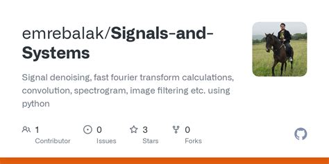 GitHub Emrebalak Signals And Systems Signal Denoising Fast Fourier