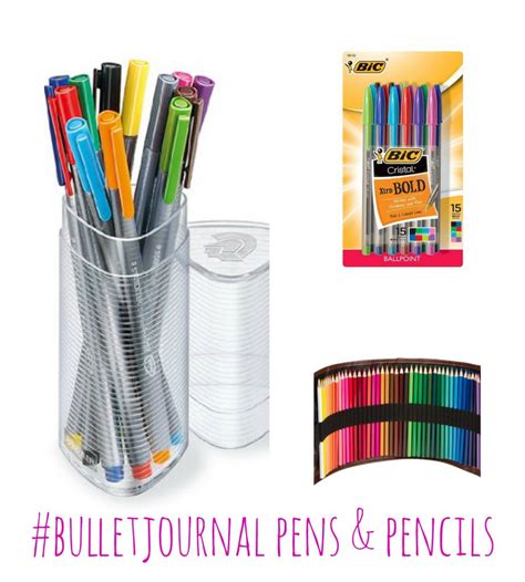 bullet-journal-pens - Savvy Sassy Moms