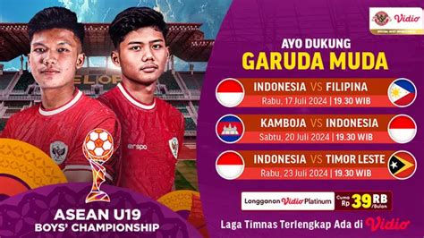 Jadwal Lengkap Hasil Dan Klasemen Piala Aff U 19 2024 Misi Timnas