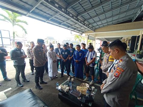 Aliansi Suporter Dan Polres Tasikmalaya Doa Bersama Untuk Korban