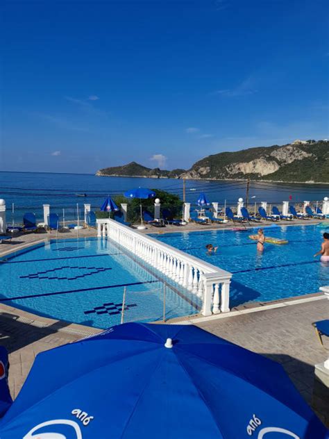 Au Enansicht Hotel Belle Helene Beach Afionas Holidaycheck Korfu