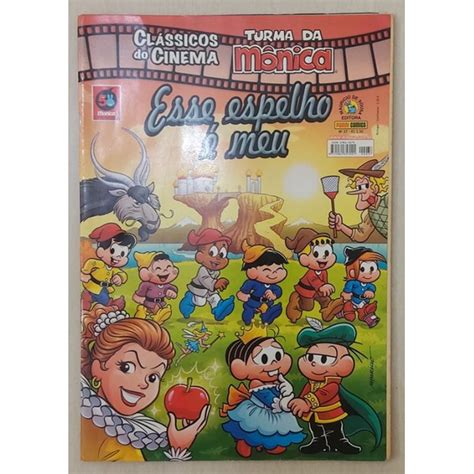 REVISTA QUADRINHOS ESSE ESPELHO É MEU GIBI TURMA DA MÔNICA CLÁSSICOS DO