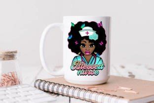 Black Nurse Afro Woman Png Bundle Graphic By Wood Design Creative Fabrica