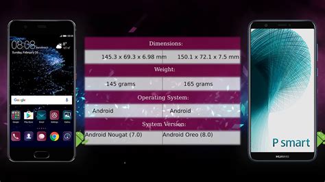 Huawei P10 Vs Huawei P Smart Phone Comparison YouTube