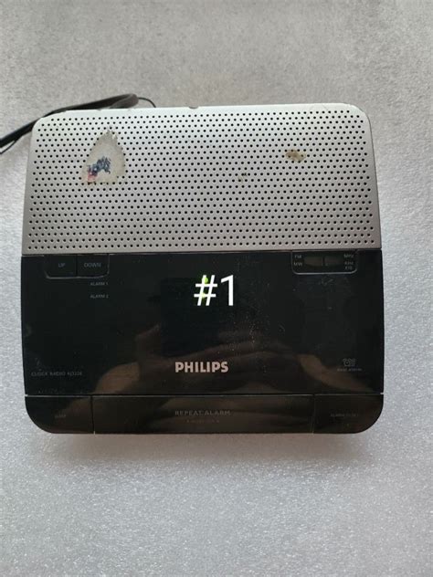 Philips Clock Radio/Radio/Clock, Furniture & Home Living, Home Decor ...