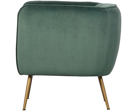 Scout Fauteuil Velvet Groen WOOOD Exclusive Meubelplaats Nl