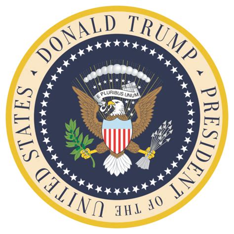 File Trump Presidential Seal Png Wikimedia Commons