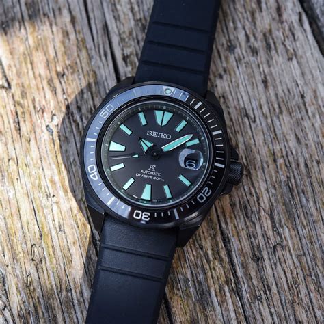 Seiko Prospex Srph K Black Series King Samurai Automatic M Black