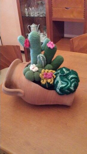 Pin Di Elizabeth Chanchi Su Amigurumis Cactus All Uncinetto Fiori