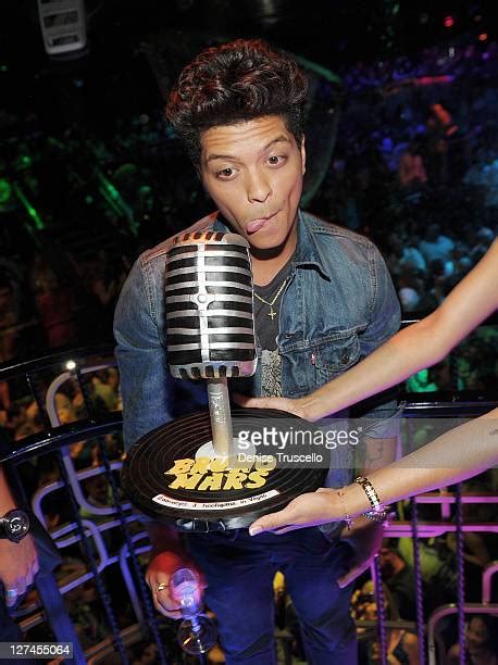 65 Bruno Mars Performs At The Bank Nightclub At The Bellagio Stock