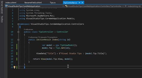 Visual Studio Tips Format Document