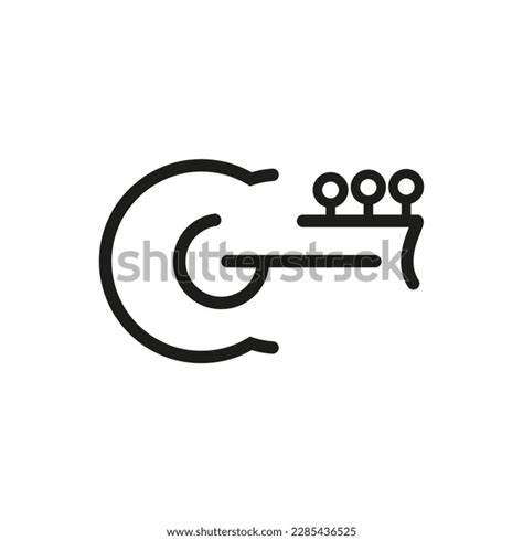 Acoustic Guitar Vector Logo Outline Linear Stock Vector (Royalty Free ...