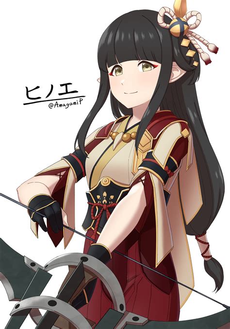 Hình nền Anime cô gái Kẻ săn quái vật Monster Hunter Rise Hinoa tóc dài Brunette Quần áo