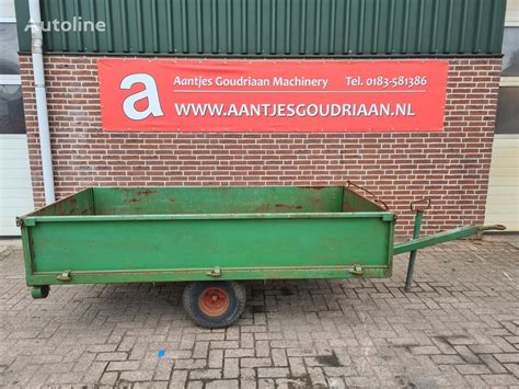 Transportkar Flatbed Trailer For Sale Netherlands Goudriaan Wz