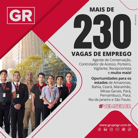 Empresa de Vigilância anuncia novas oportunidades de empregos