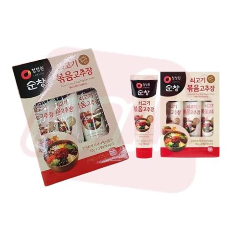 Chungjungone Stir Fried With Beef Gochujang 60g3ea Shopee Philippines