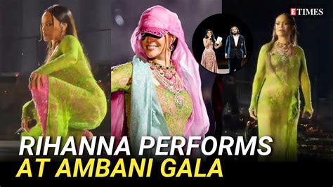 Rihanna Steals The Show At Pre Wedding Bash Of Anant Ambani Radhika