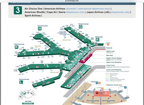 Ord Terminal 3 Map - Map Of Staten