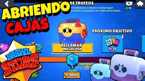 Abriendo Cajas De Brawl Stars ¿me Toca Un Nuevo Brawler Youtube