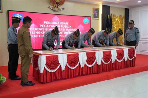 Kemenkumham Aceh Komitmen Wujudkan Pelayanan Publik Berbasis Ham