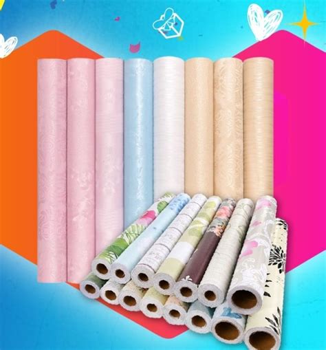 BOBI Shop Wallpaper Stiker Dinding 10 M X 45 Cm PVC Premium Waterproof