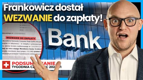 Frankowicz dostał WEZWANIE o zwrot REALNEJ WARTOŚCI KAPITAŁU Banki