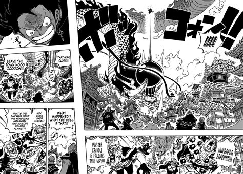 Luffy Atacks Kaidou in Wano