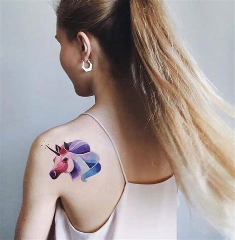 Prettiest Unicorn Tattoo Ideas Ever