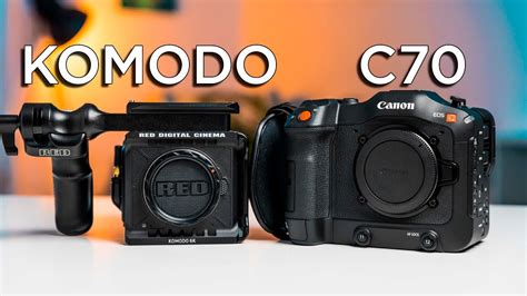 CANON C70 vs RED KOMODO Vergleich Dynamikumfang Bildqualität uvm