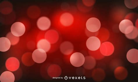 Descarga Vector De Fondo Rojo Brillante Bokeh