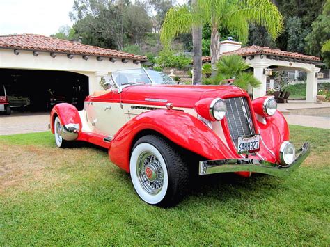 1935 Auburn 851 Boattail Speedster by Auburn Manufacturing Inc for sale