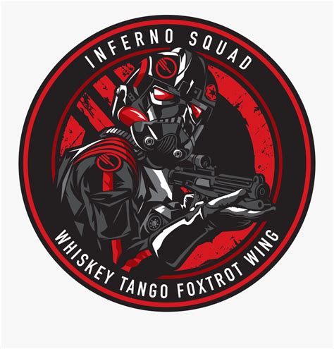 Inferno-squad - Star Wars Inferno Squad Sticker , Free Transparent ...