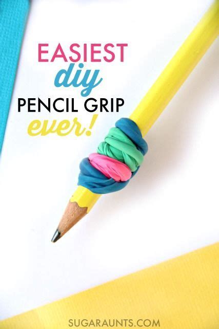 Creative DIY Pencil Grip - Enhance Writing Experience