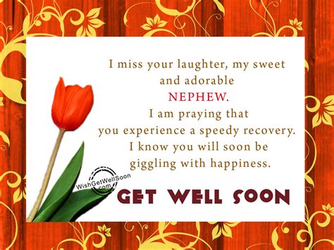 Get Well Soon Wishes For Nephew Pictures Images Page 3