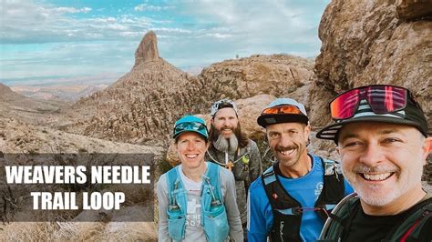 Weavers Needle Trail Loop Superstition Mountains Youtube