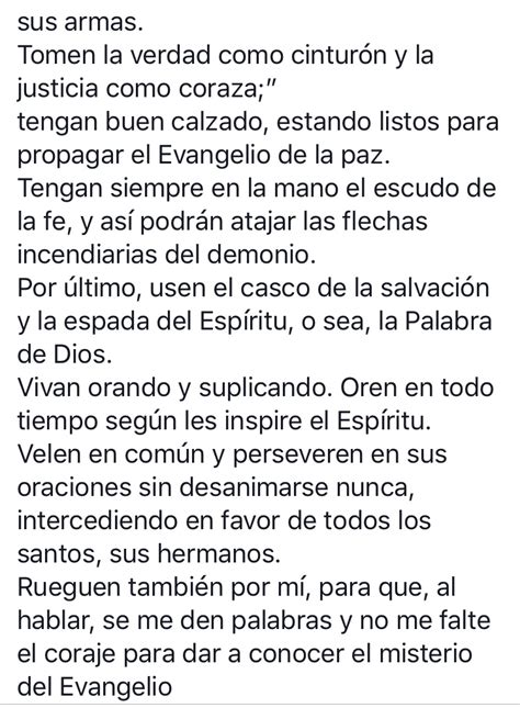 Reflexiones de Vida De la Carta del Apóstol San Pablo a los Efesios