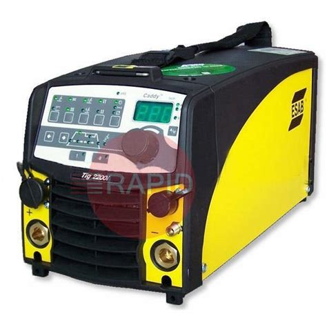 ESAB Caddy Tig 2200i TA34 Package With 4m Tig Torch And 3m MMA Cable